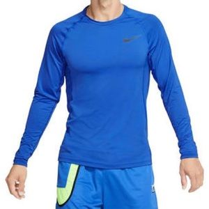 Nike pro Dri-fit long sleeve (blue)